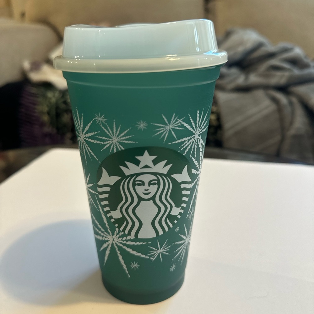 Starbucks Green Holiday Tumbler
